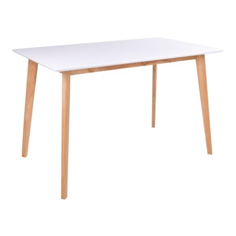 House Nordic Esstisch Vojens Weiß/Natur 120cm