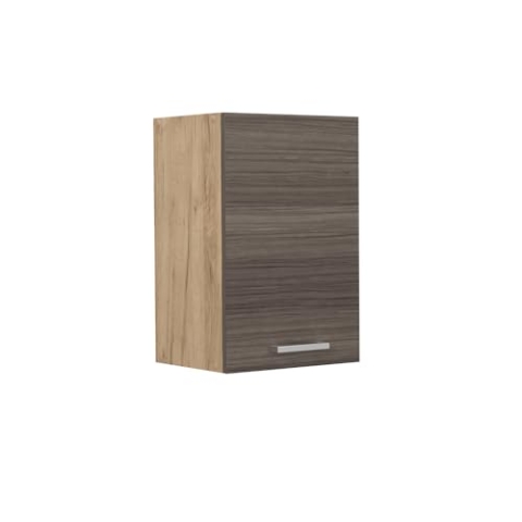 Vicco Hängeschrank R-Line, hängender Küchenschrank, Edelgrau, 40 cm
