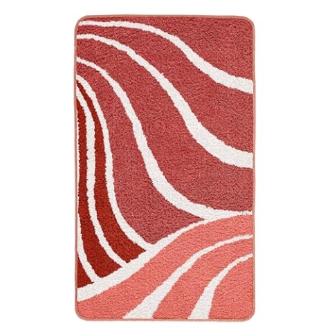 Kleine Wolke Badteppich Flame, 60x100 cm, Marsala