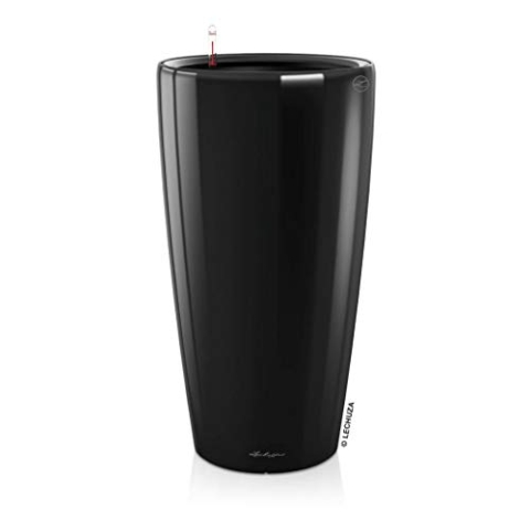 Lechuza Pflanzgefäß Rondo 32 schwarz Hochglanz 15789