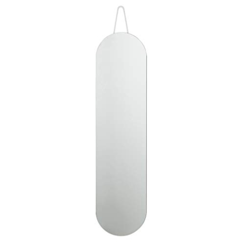 Zone Denmark A-Wall Mirror Wandspiegel, Ganzkörperspiegel, 120 x 30 cm, Weiches Grau