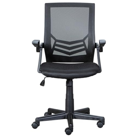 Inter Link - Drehstuhl - Bürostuhl - Chefsessel - ideal im Homeoffice - Schwarz - Jilli