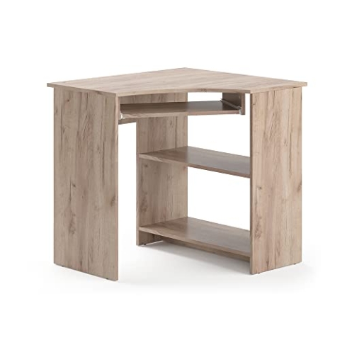 Vicco Eckschreibtisch Odin, Winkelschreibtisch, Sonoma, 83 x 76 cm