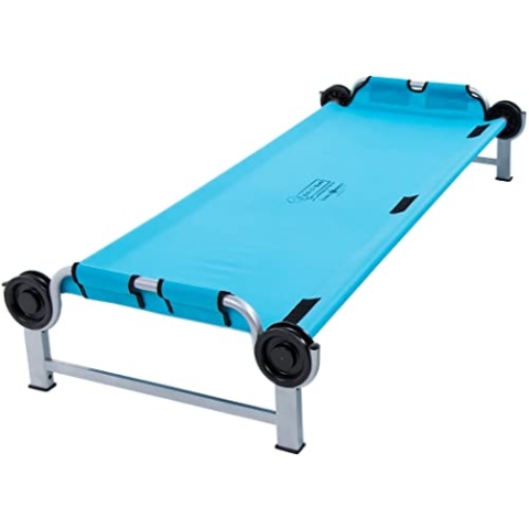 Disc-O-Bed Kid-O-Bed blau, gerader Rahmen