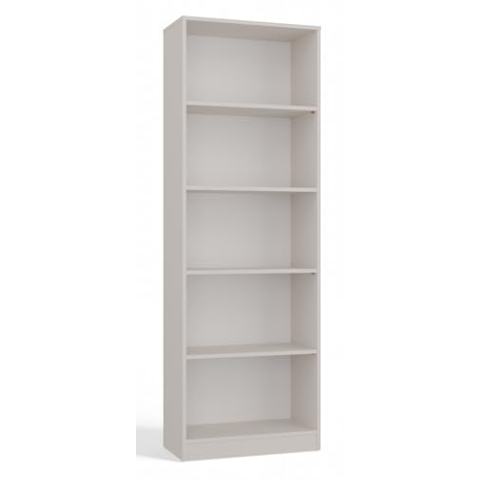 CDF Office Bücherregal R60 | Farbe: Kaschmir (beige) | Für Wohnzimmer, Büro, Arbeitszimmer | Modern | Regal für Bücher und Spielzeug | Ideal für Kinderzimmer, Teenager, Jugendzimmer