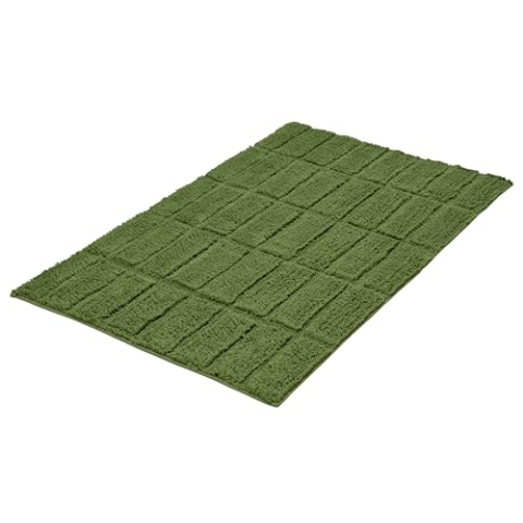 Kleine Wolke Badteppich Tiles, 70x120 cm, Forest