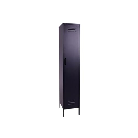 MaximaVida Metallspind Finn schwarz 35 x 45 x 185 cm - Schmal