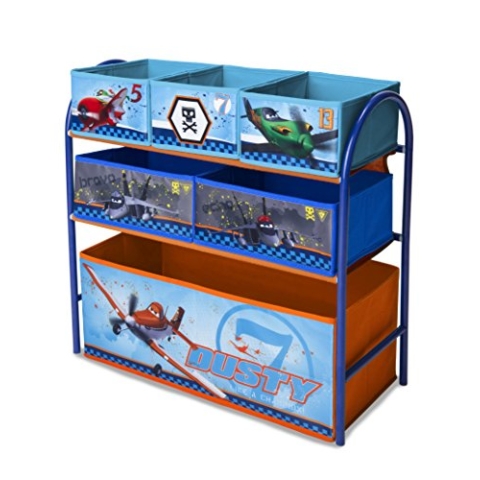 Delta TB84936PL Metal Multi-Bin Toy Organizer