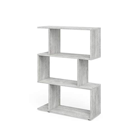 Vicco Raumteiler Levio, stehendes Bücherregal, Beton, 70 x 100 cm