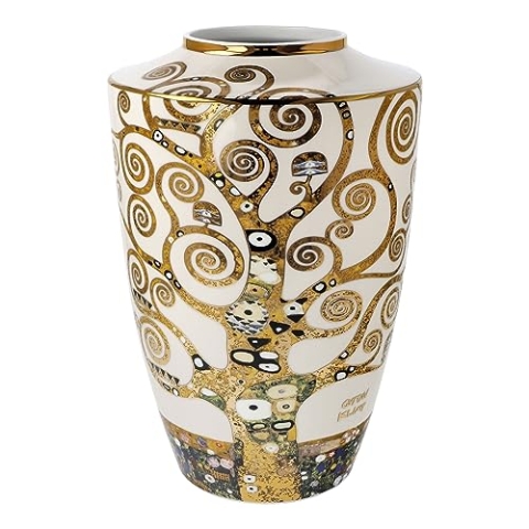 Vase Gustav Klimt - Der Lebensbaum 24 cm