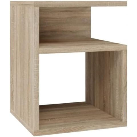 Mehome TINI Nachttisch Schrank 30x30x40 cm Sonoma Eiche
