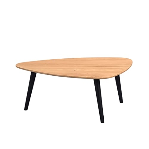 M2 Kollektion Couchtisch, Eiche, Braun, Schwarz, Elanda 1