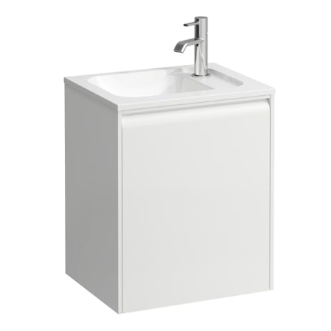 Laufen MEDA Waschtischunterbau, 1 Tür SoftClose, Scharnier rechts, zu H814110, 437x339x515mm, H4216620119901, Farbe: Specialcolor
