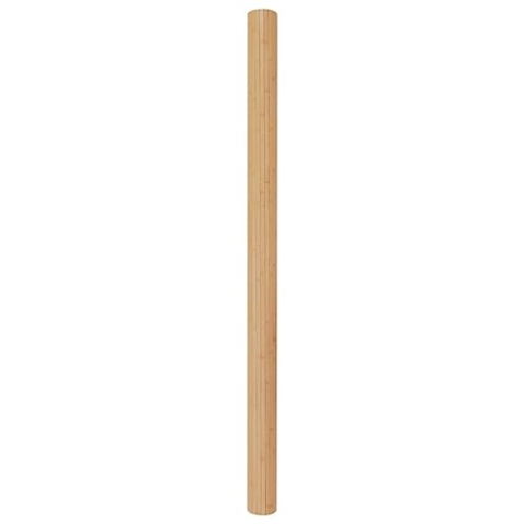 vidaXL Raumteiler Paravent Trennwand Spanische Wand Vlies-Rückseite Sichtschutz Bambusmatte Flexibel Stellwand Bambus 250x165cm Natur