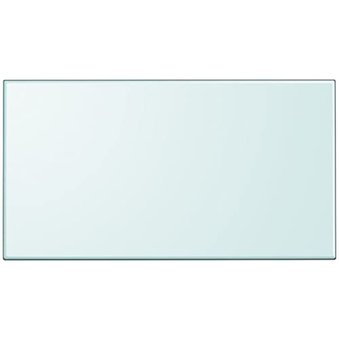 vidaXL Tischplatte Gehärtetes Glas 1200x650mm Glasplatte für Esstisch Tisch