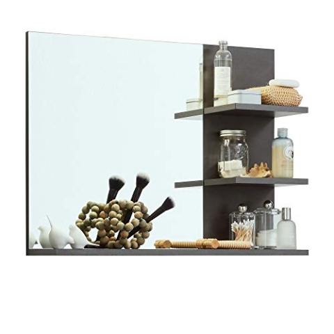 trendteam smart living - Wandspiegel Spiegel - Badezimmer - Indy - Aufbaumaß (BxHxT) 72 x 57 x 20 cm - Farbe Matera - 125940163