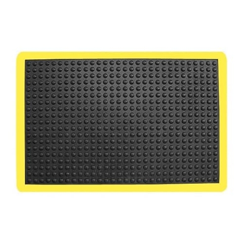 Vivol Anti-Ermüdungsmatte 60x90cm- Signalfarbe - Stehplatzmatten für Sicherheit und Ergonomie am Steharbeitsplatz