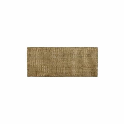 Loberon Teppich Daoukro, Reines Naturprodukt, Rustikale Webstruktur, Natürlicher Charme, 80x200 cm, Wohntextilien, Wohn-Accessoire, Jute, braun