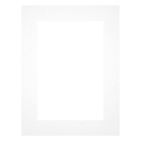 yd. Passepartout 75x100 cm für Fotogröße 60x90 - Weiß - Museumkarton - Außenmaße 75x100 cm - Innengröße 60x90 cm
