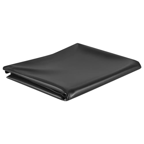 vidaXL Teichfolie Schwarz 2x6 m PVC 0,5 mm