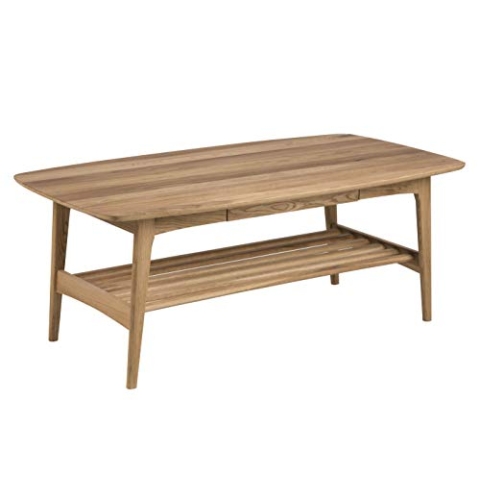 AC Design Furniture Wendy Couchtisch, MDF, Natur, L: 70 x W: 130 x H: 51 cm, 22.6