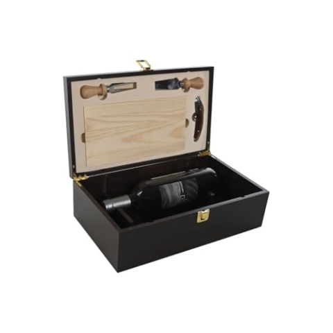 Home ESPRIT Weinzubehör-Set, Dunkelbraun, MDF, 36 x 21 x 12 cm, Marke: Home ESPRIT - EAN: 8424002121433