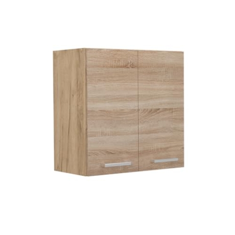 Vicco Hängeschrank R-Line, hängender Küchenschrank, Sonoma, 60 cm