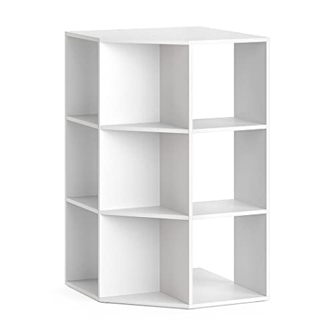 Vicco Kinderregal Luigi, Spielzeugregal für Faltboxen, Weiß, 64 x 107.8 cm