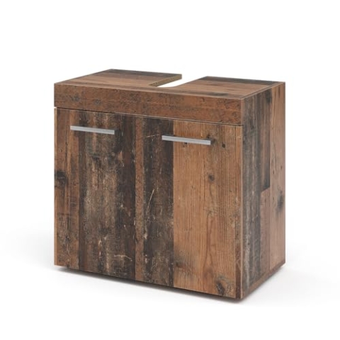 Vicco Waschbeckenunterschrank Luna, Waschtischunterschrank, Oldstyle, 60 x 56 cm