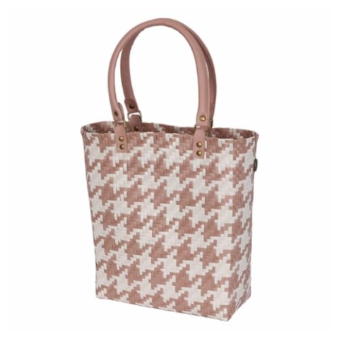 [DL] Mayfair Shopper Copper Blush with Champagne Pattern Size XS with Long PU Handles