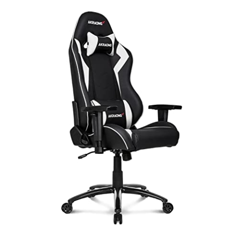 AKRacing Chair Core SX Gaming Stuhl, PU-Kunstleder, Schwarz/Weiß, 5 Jahre Herstellergarantie