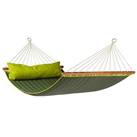 Tropilex Südamerikanische Hängematte Doppel | Handgefertigt | Fairtrade | 7 Stile & 9 Farben zur Auswahl | Flexibel & Belastbar | Perfekt für den Garten, Camping und auf Reisen geeignet
