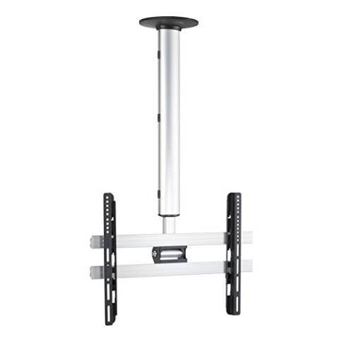 VCM Universal VESA Halterung | TV Deckenhalterung | Für 42-65 Zoll | Deckenhalterung - CM4 Silber