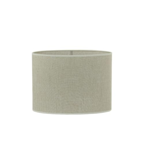Light & Living Lampenschirm Oval Breska - Perle Weiß - 38x17.5x28cm