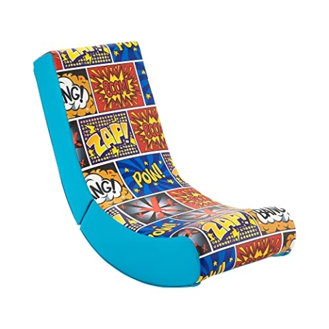 X Rocker Video Rocker Kinder Gaming Bodensessel - Comic Cartoon Edition