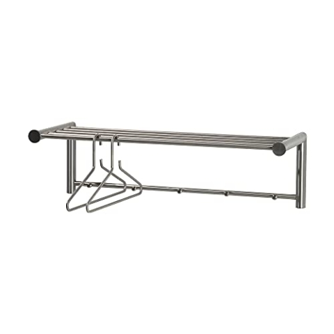 SUZA 3 Garderobe - Edelstahl