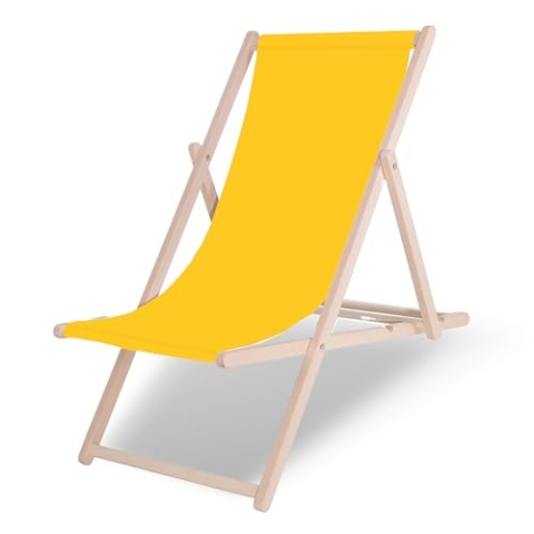 SPRINGOS Sonnenliege klappbar Gartenliege wetterfest Massivholz Stabiler Liegestuhl klappbar mit 3-Fach Verstellbarer Rückenlehne für Garten Balkon wetterfeste Liege