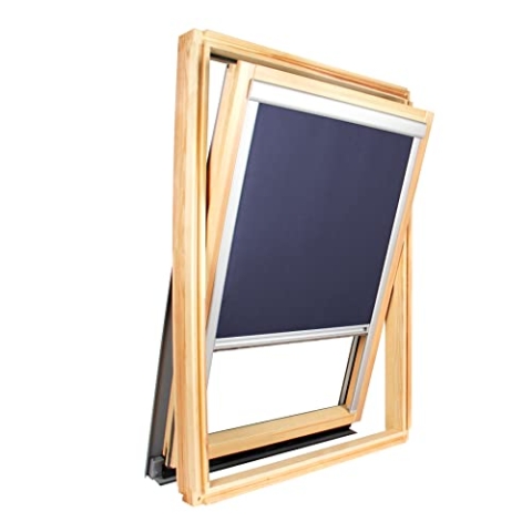 Avosdim, Verdunkelungsrollo für ähnliche und kompatible Vélux-Dachfenster, für 104, Blau
