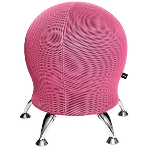 Topstar Sitness 5, Fitnesshocker mit Gymnastikball, Sitzalternative, pink
