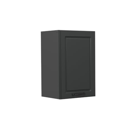 Vicco Hängeschrank R-Line, hängender Küchenschrank, Anthrazit Landhaus, 40 cm