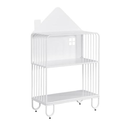 Home Deluxe - Kinderregal TODO - Farbe: Weiß, Maße: 102x61x28 cm, inkl. 2 Aufbewahrungsboxen, Bodenschondend, stabile Konstruktion I Kinderregal Bücherregal Magnetregal