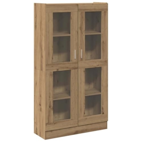 vidaXL Highboard Artisan-Eiche 82,5x30,5x150 cm Holzwerkstoff, Sideboard, Beistellschrank, Aufbewahrungsschrank, Schrank, Lagerschrank, Hochschrank