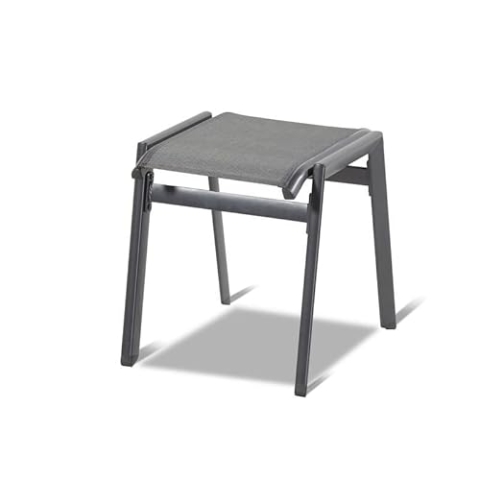Hartman Aruba Hocker, xerix/anthrazit, Aluminium/Textilene, 55x49x47cm
