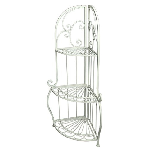 Ambiente Haus 92105 Increto kleines Eckregal 93 cm