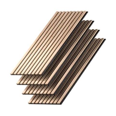 Vicco Wandpaneele Akustikpaneel, Eiche, 4 Stück