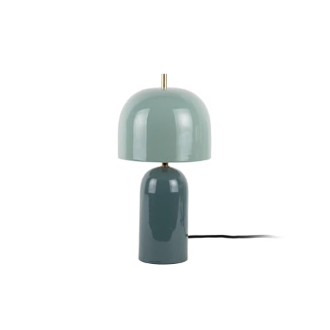 Leitmotiv Table lamp Rico Enamel Jeans Blue w. Misty Blue