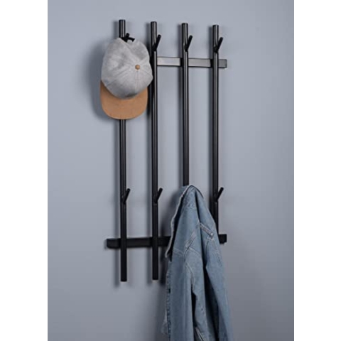 M2 Kollektion Garderobe Vigo in schwarz, B/H/T = 46x90x8cm