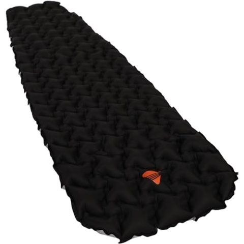 Vango Aotrom Thermo 5 Grau-Schwarz - Leichte ergonomische Thermo-Schlafmatte, Größe 185 cm - Farbe Anthracite