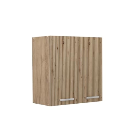 Vicco Hängeschrank R-Line, hängender Küchenschrank, Artisan-Eiche/Goldkraft Eiche, 60 cm
