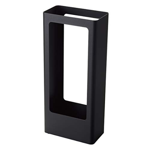 Yamazaki Home Schirmständer Regenschirmständer schwarz Metall freistehend modern 22x50x12cm